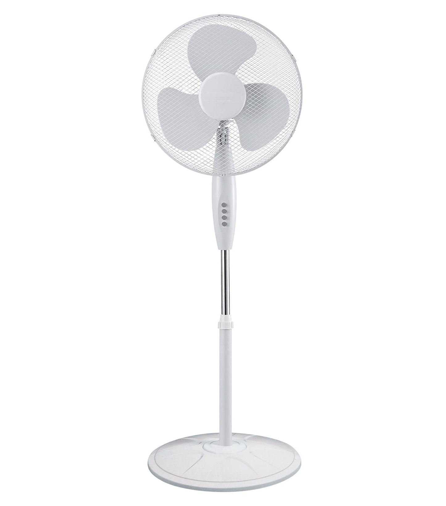 Adjustable Height Oscillating Stand Fan Bowlift