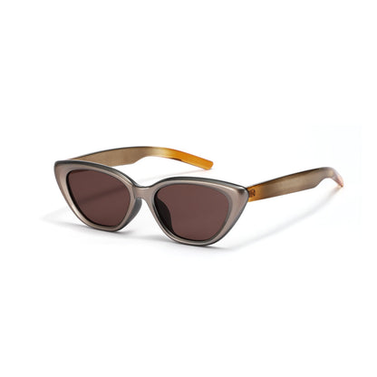 Women Cat-Eye Sunglasses with Transparent Design Bowlift