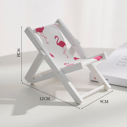 Miniature Beach Chair Figurine