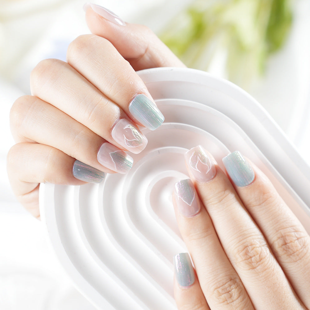 Artistic Gel Nail Design Acalora