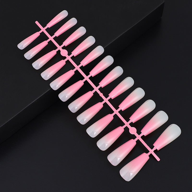 Artificial nails in elegant ombre design Acalora
