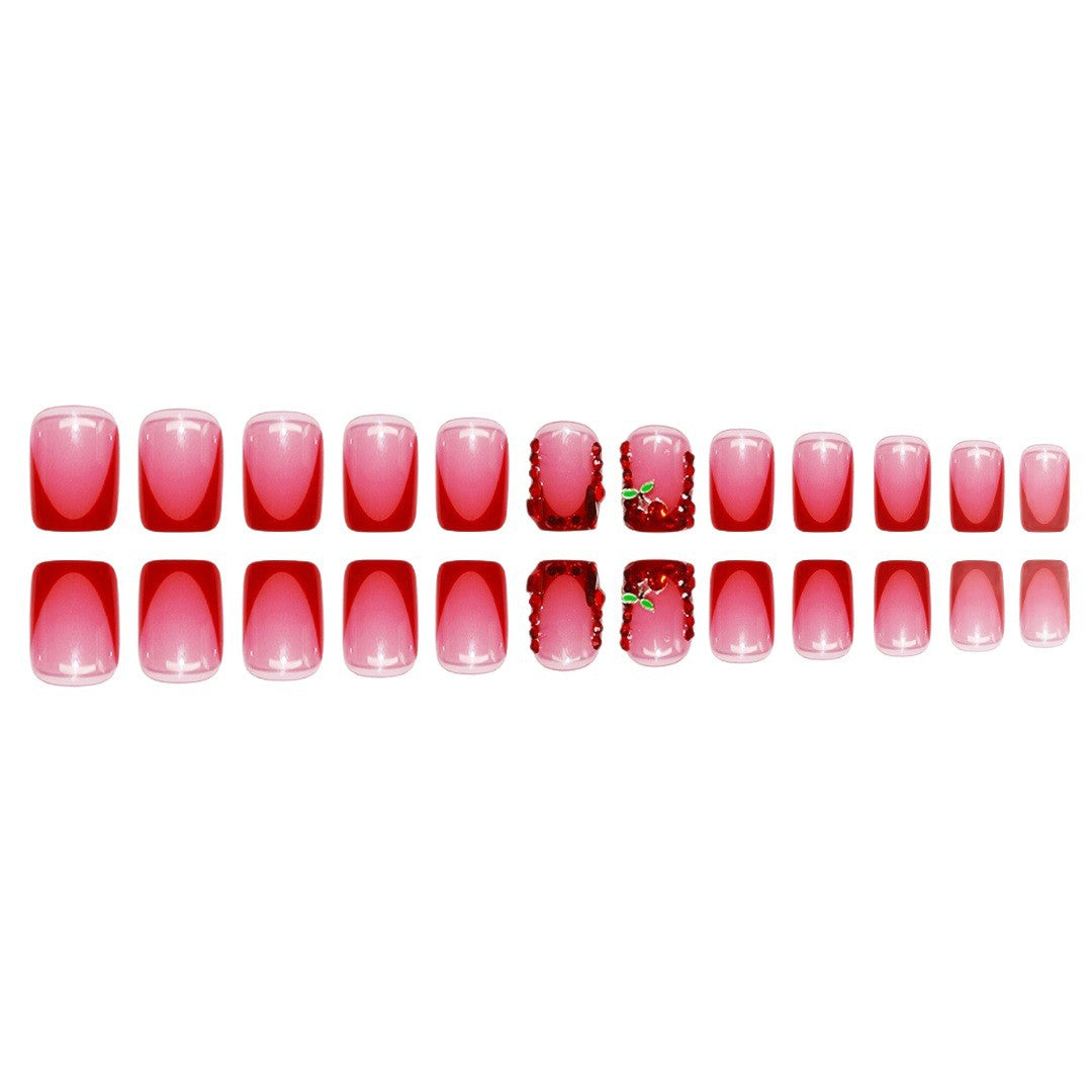 Elegant Theatrical Press-On Nail Set Acalora