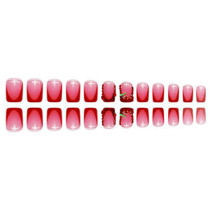 Elegant Theatrical Press-On Nail Set Acalora