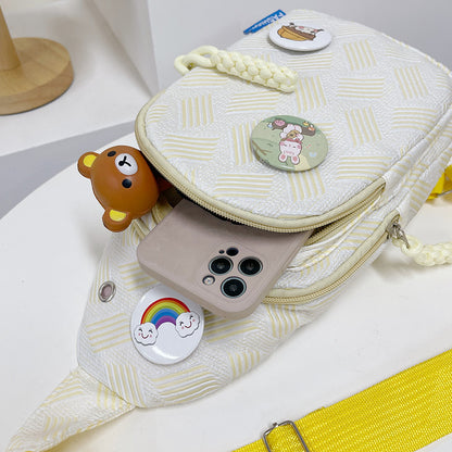 Fun Patterned Sling Bag Acalora