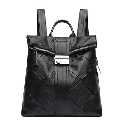Chic Textured Backpack Acalora