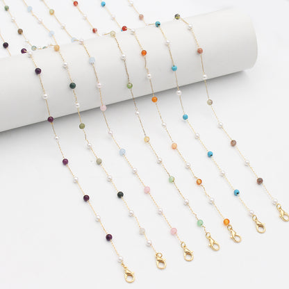 Elegant Multi-Color Eyewear Chain Acalora
