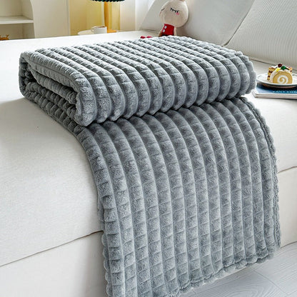 Ridge Textured Throw Blanket