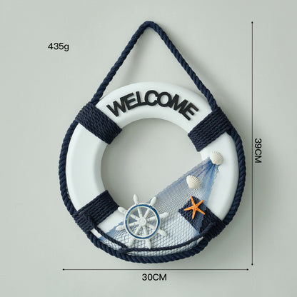 Nautical Paddle Hook Rack