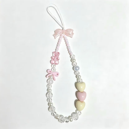 Beaded Charm Phone Strap Acalora