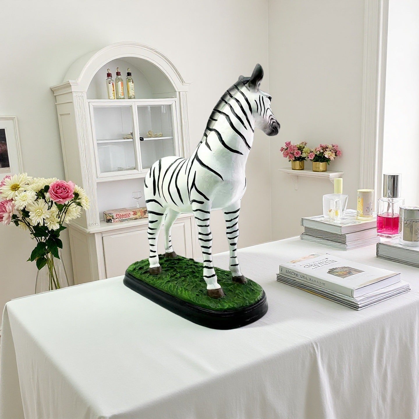 Decorative Zebra Figure Acalora