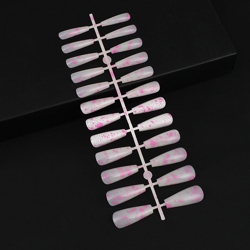 Artificial nails with delicate floral design Acalora