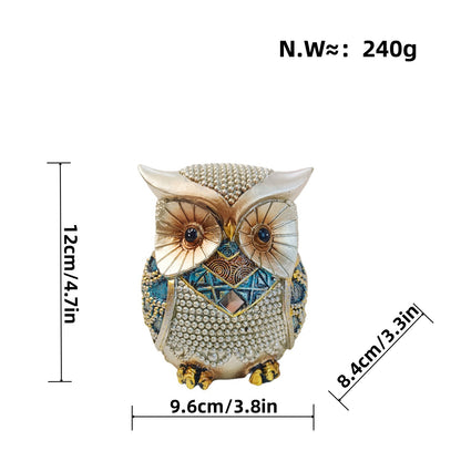 Artful owl figure in maritime design Acalora