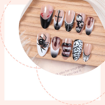 Gothic-Themed Press-On Nail Collection Acalora