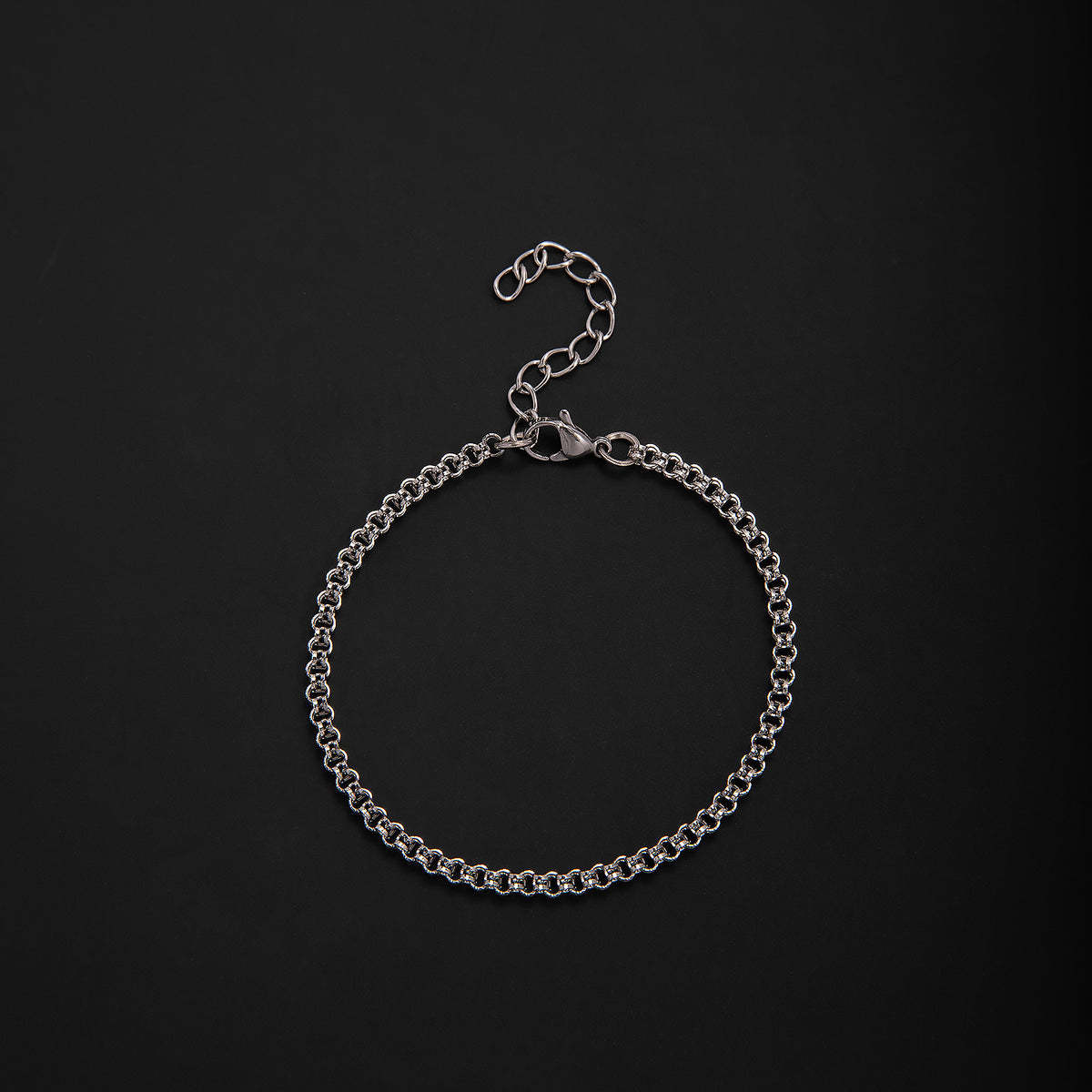 Elegant Geometric Link Bracelet Acalora