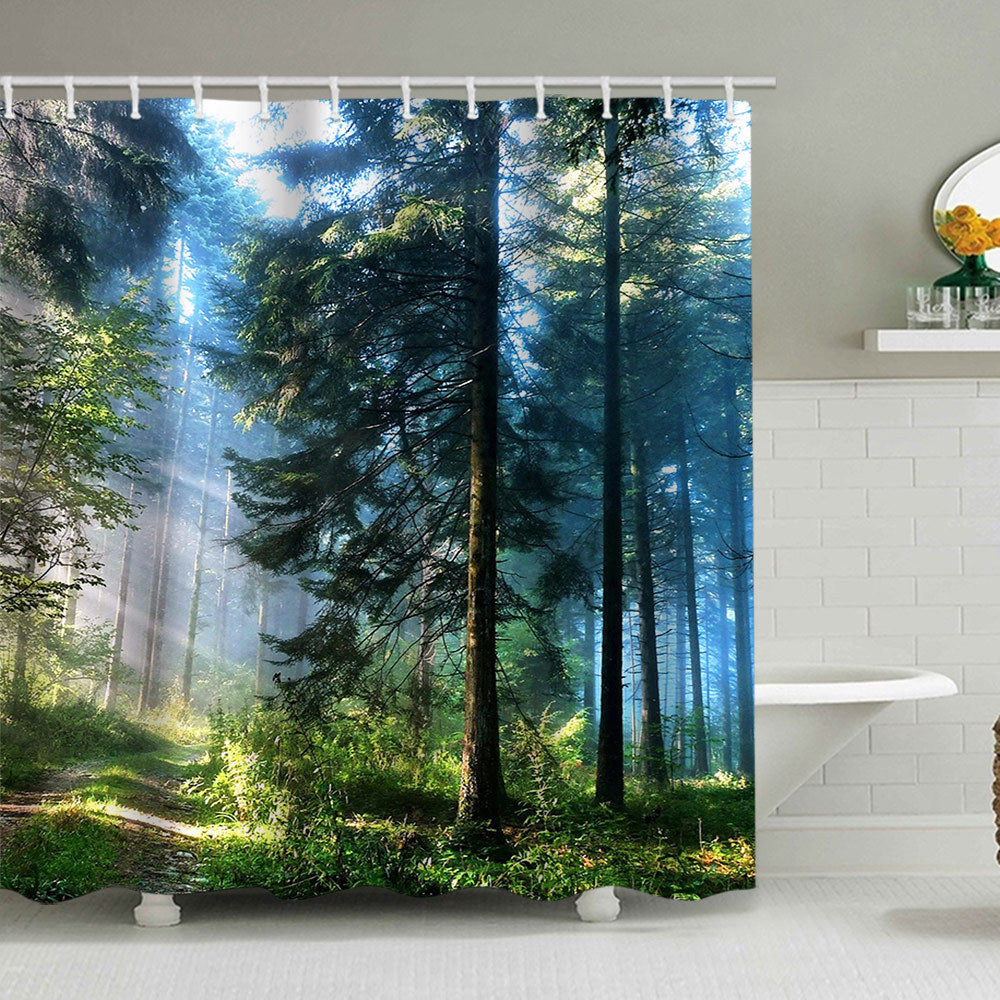 Floral Cherry Blossom Shower Curtain