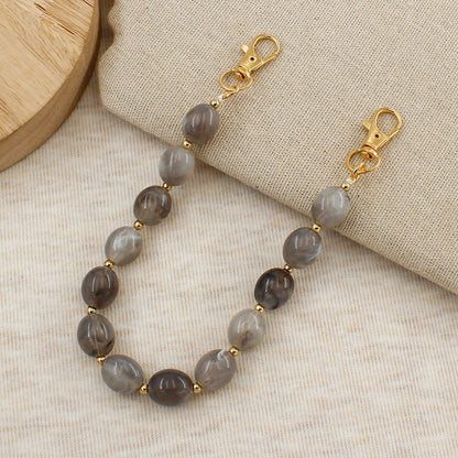 Elegant Beaded Eyewear Chain Acalora