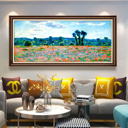 Large Landscape Framed Canvas Art