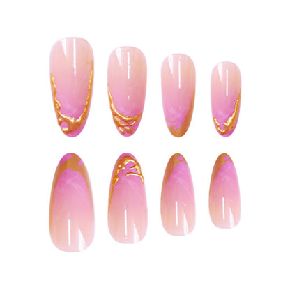 Artistic Ombre Stiletto Press-On Nail Set Acalora