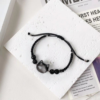Cat-Themed Charm Bracelet Acalora