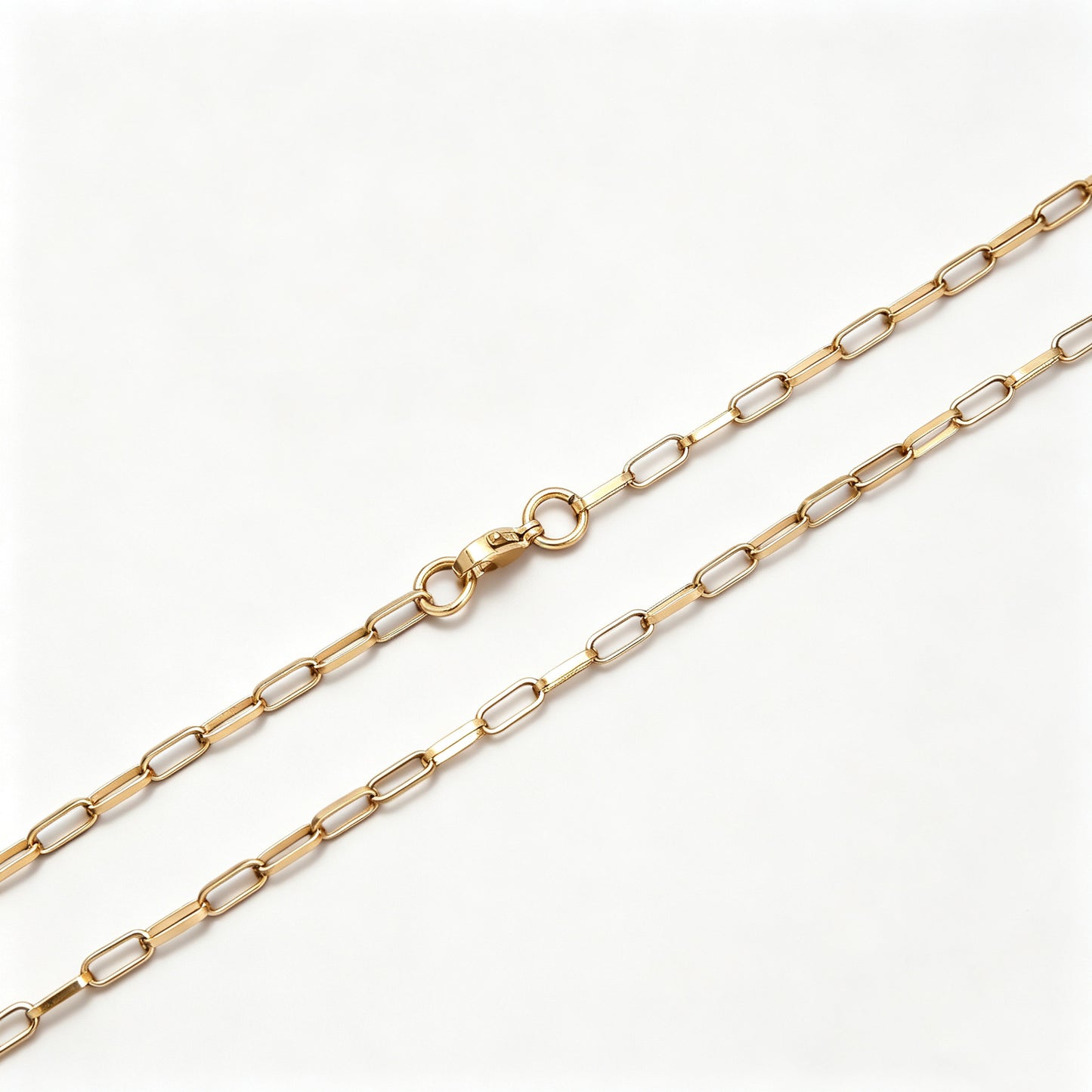 Elegant Open Link Chain Necklace Acalora