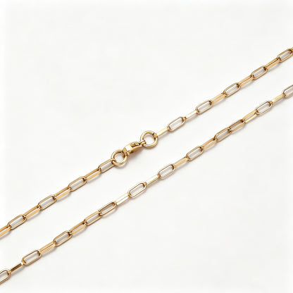 Elegant Open Link Chain Necklace Acalora