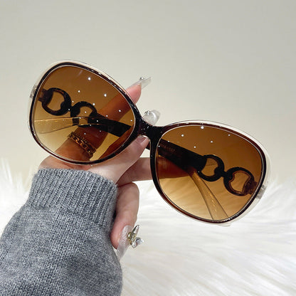 Women's Oversized Sunglasses with UV Protection and Trendy Design Bowlift