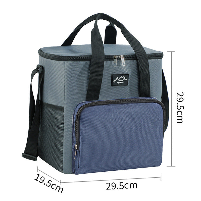 Women's insulated cooler bag with practical stowable carrying strap Bowlift