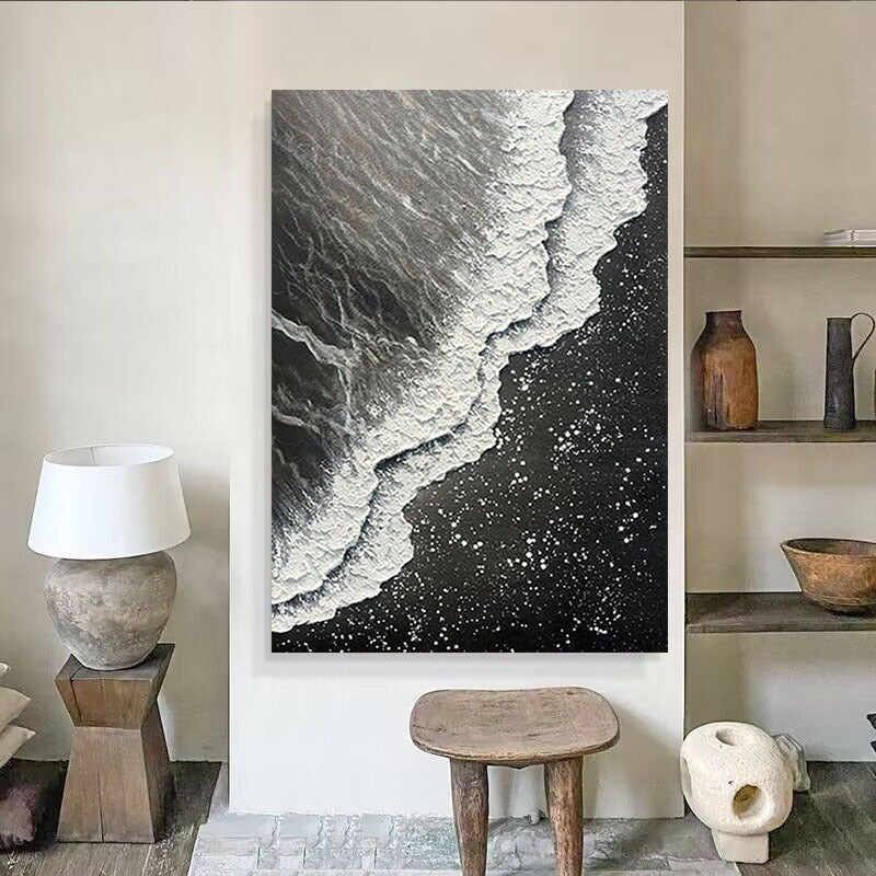 Abstract Coastal Artwork