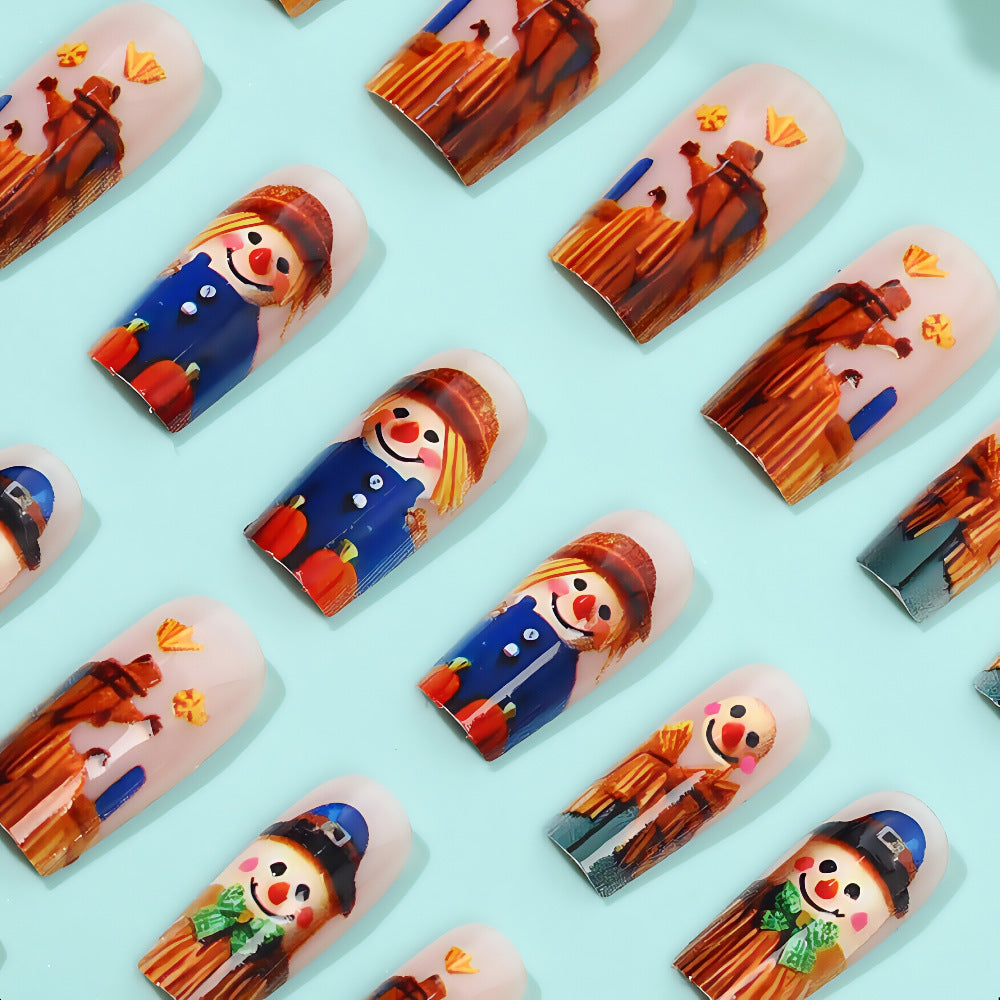 Creative Art Nails in Festive Autumn Design Acalora