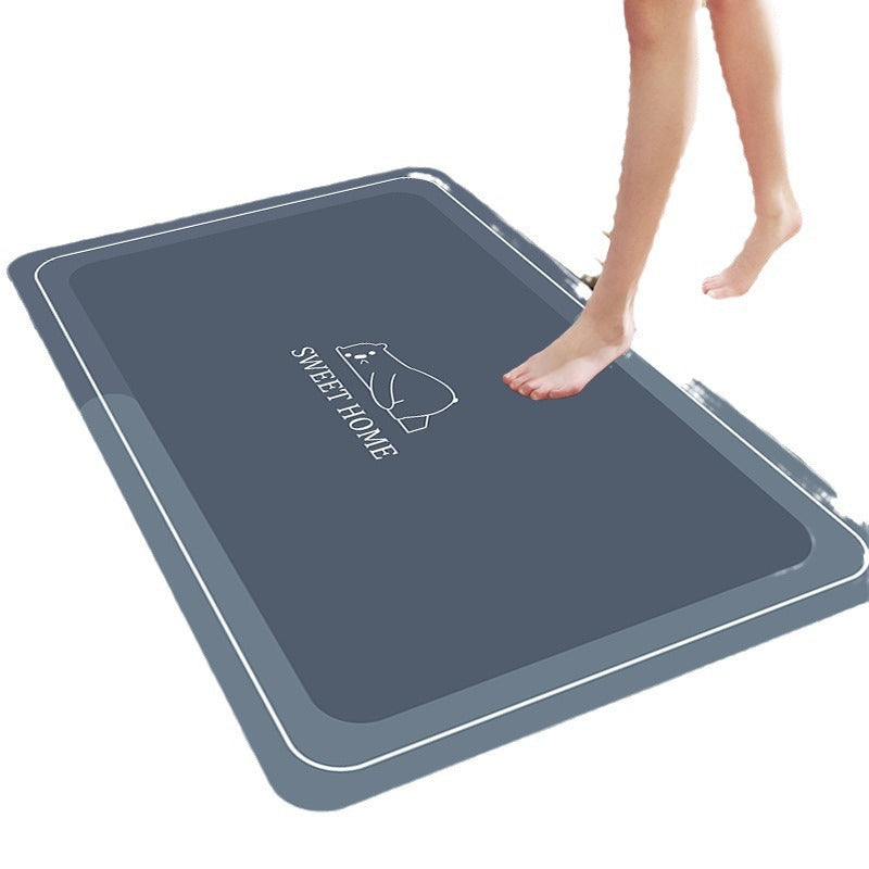 Absorbent Memory Foam Bathroom Mat