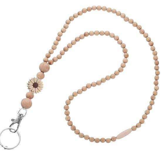 Decorative Beaded Keychain Lanyard Acalora