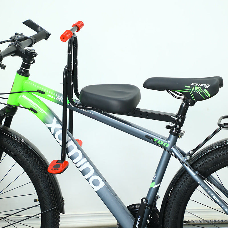 adjustable padded child bicycle passenger seat with safety armrest Bowlift