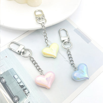 Heart-Shaped Keychain Charm Acalora