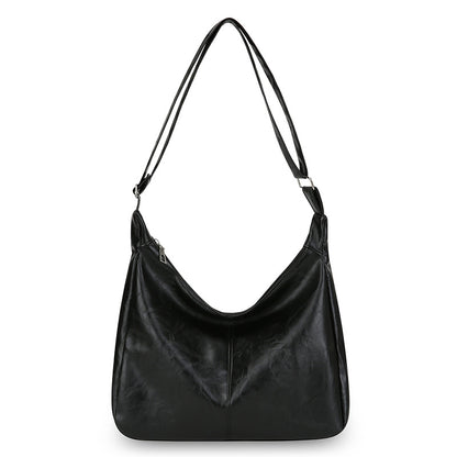Elegant Leather Shoulder Bag Acalora