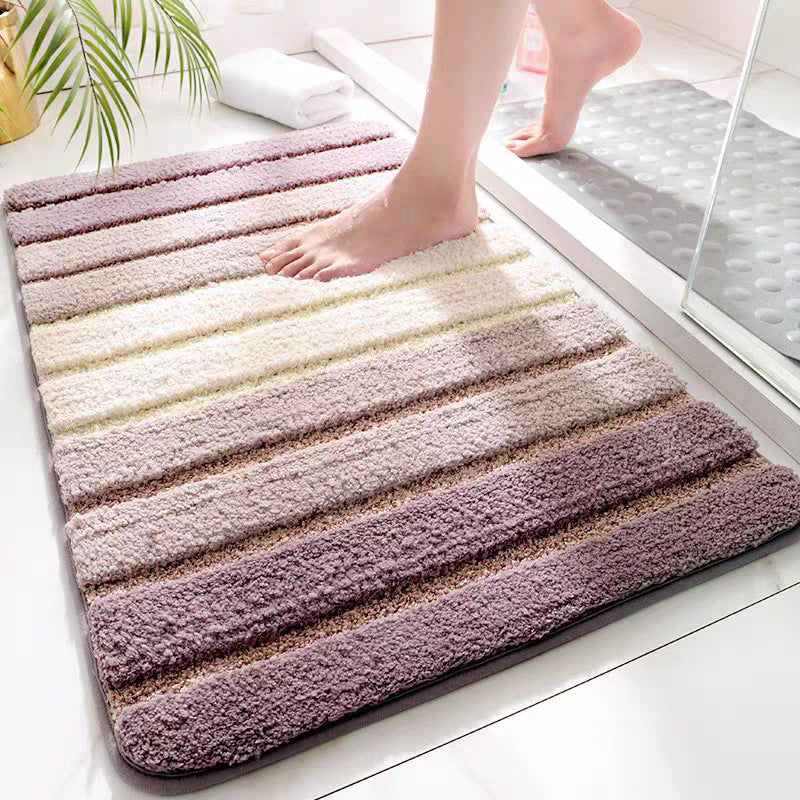 Absorbent Plush Bath Mat