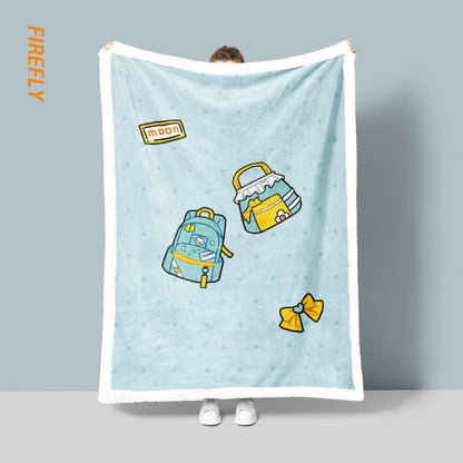 Unisex Decorative Fleece Blanket