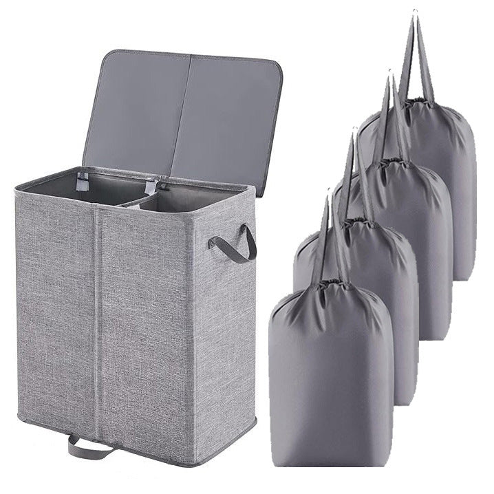 Laundry container with separating compartments Acalora