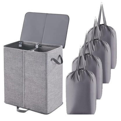 Laundry container with separating compartments Acalora