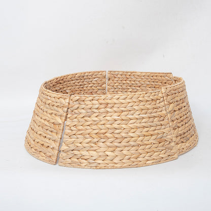 Decorative Christmas tree stand made of wicker Acalora