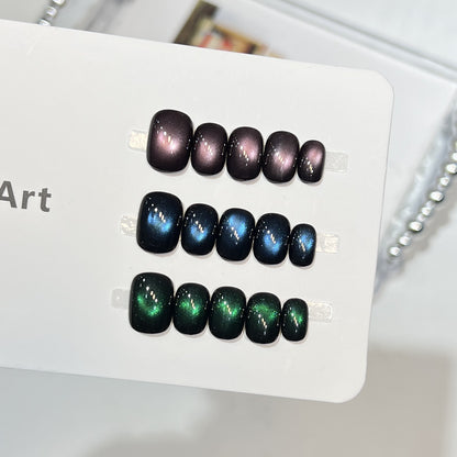 Galaxy Effect Press-On Nail Set Acalora