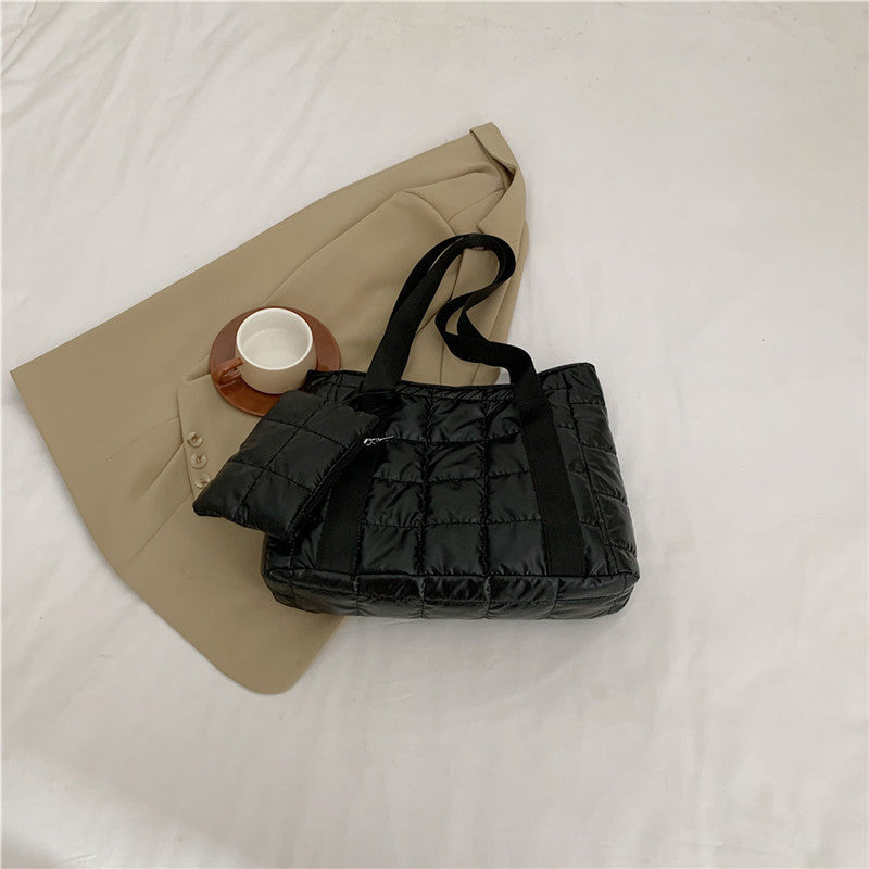 Versatile Quilted Tote Bag Acalora