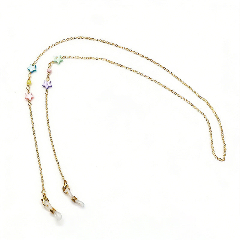 Charming Beaded Eyewear Chain Acalora