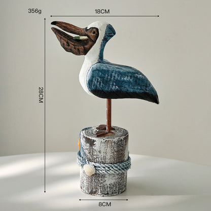Handmade Seagull Figurine