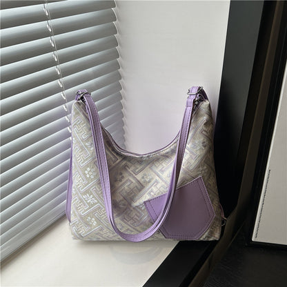 Stylish Geometric Pattern Shoulder Bag Acalora