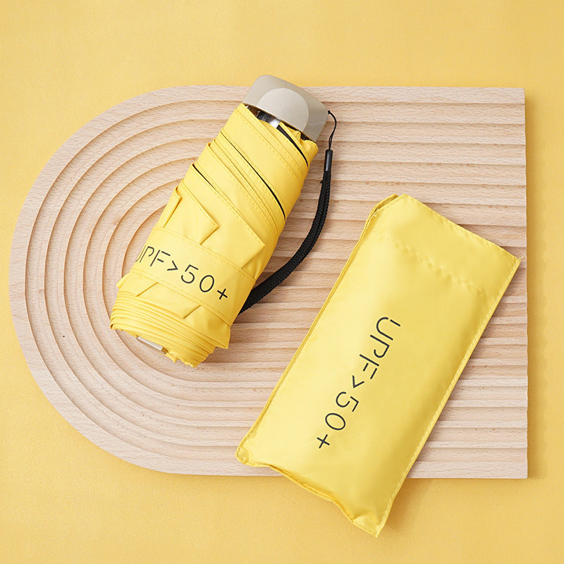 Women's UV protection umbrella with intelligent folding mechanism Brehn