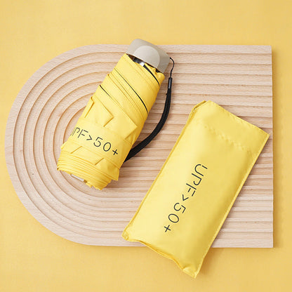 Women's UV protection umbrella with intelligent folding mechanism Brehn