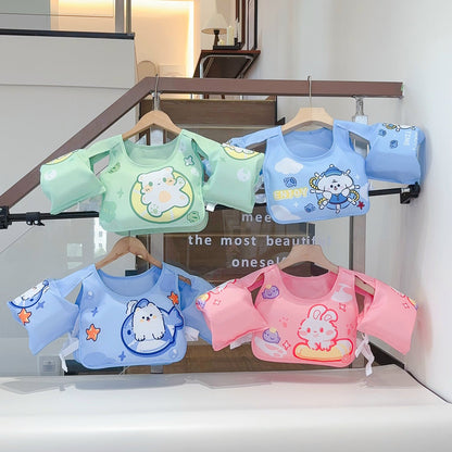 Unisex Inflatable Swim Aid with Cute Design Bowlift