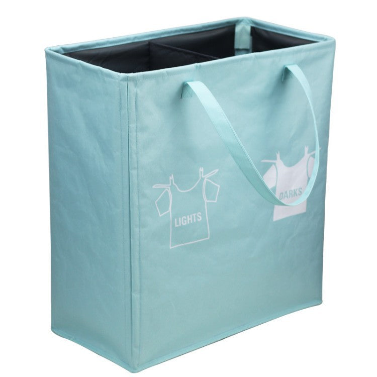 Laundry separator basket with handles and compartments Acalora