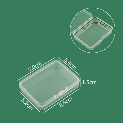 Compact Transparent Organizer Box Acalora