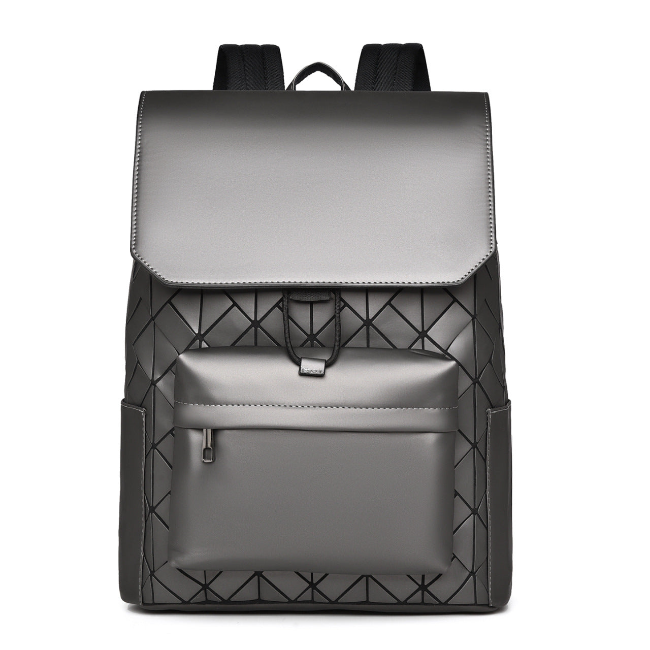 Stylish Geometric Pattern Backpack Acalora